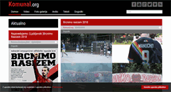 Desktop Screenshot of komunal.org